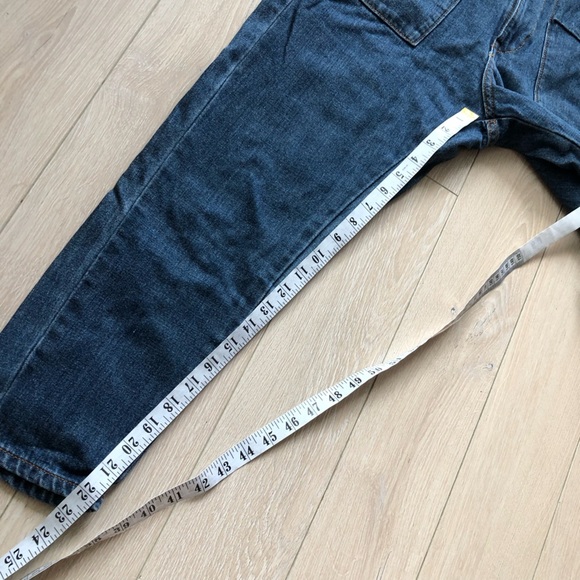 Super Hakka Japanese Brand Bow Detailed Pocket High Rise Jeans Size S - Picture 7 of 13